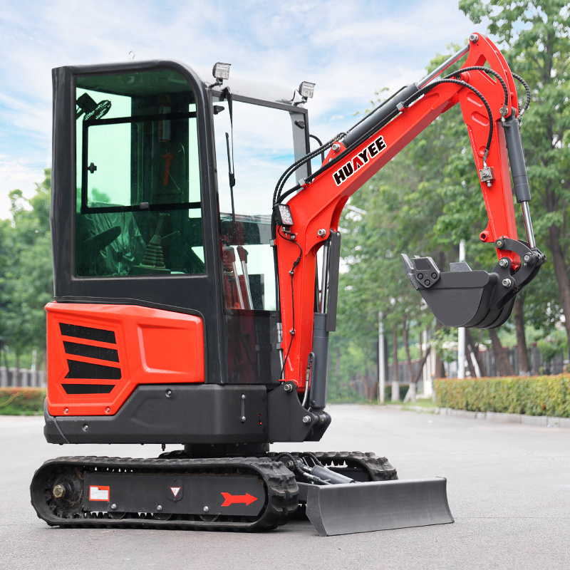 Mini Excavator 2 Ton Manufacturer Earth-moving Machinery  Small Digger 1.8 Ton  Compact Excavator Hydraulic Crawler Mini Bagger