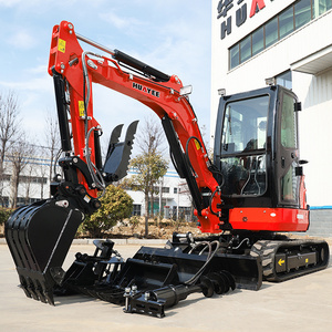 CE EPA Mini Digger 3500kg Mini Excavator 1 Ton 2 Ton 3 Ton For Sale With Attachment Multifunctional Mini Excavator Bagger Prices