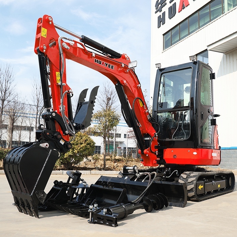 Free Shipping 3.5 Ton Excavators Kubota EPA Engine Excavator Machine Farm Used Mini Digger 1 Ton 2 Ton Mini Excavators Price