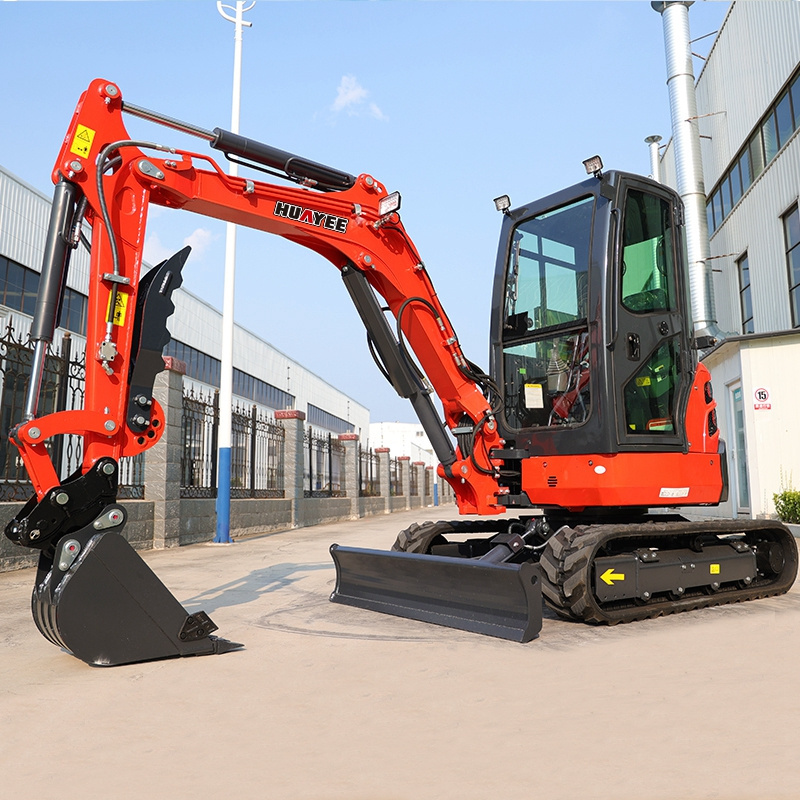 CE EPA Mini Digger 3500kg Mini Excavator 1 Ton 2 Ton 3 Ton For Sale With Attachment Multifunctional Mini Excavator Bagger Prices