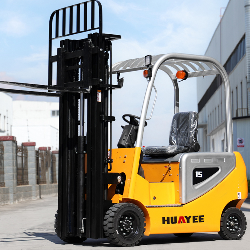 China Electric Forklift Supplier Free Shipping Portable Battery Forklifts Truck Fast Delivery Farm Use Mini New Forklift Price