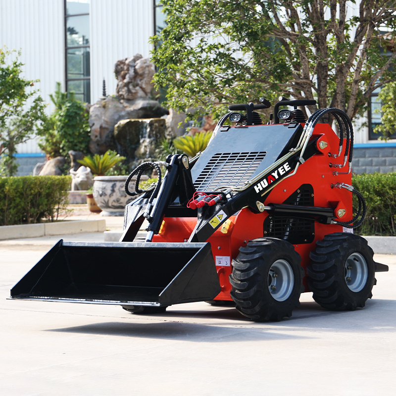 Hot Selling Mini Skid Steer Loader And Attachments Hydraulic Front Skid Steer Loader Construction Machine Mini Skid Steer Loader