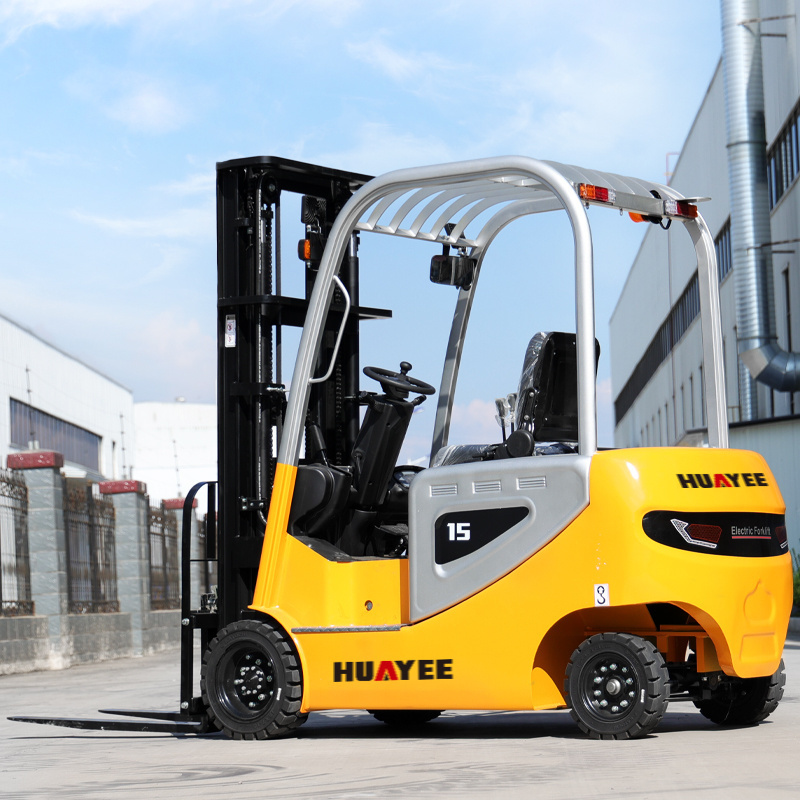 China Electric Forklift Supplier Free Shipping Portable Battery Forklifts Truck Fast Delivery Farm Use Mini New Forklift Price