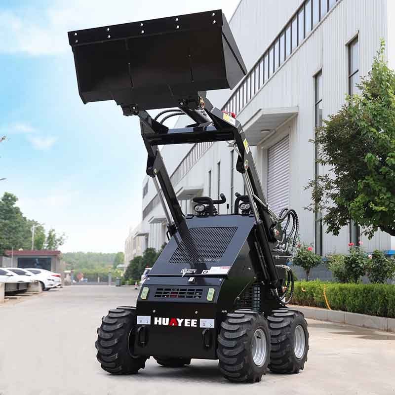 2024 New Skid Steer Front End Loader Multifunctional Mini Skid Steer Loader Attachment Epa Engine Wheel Loaders Recruit Agent