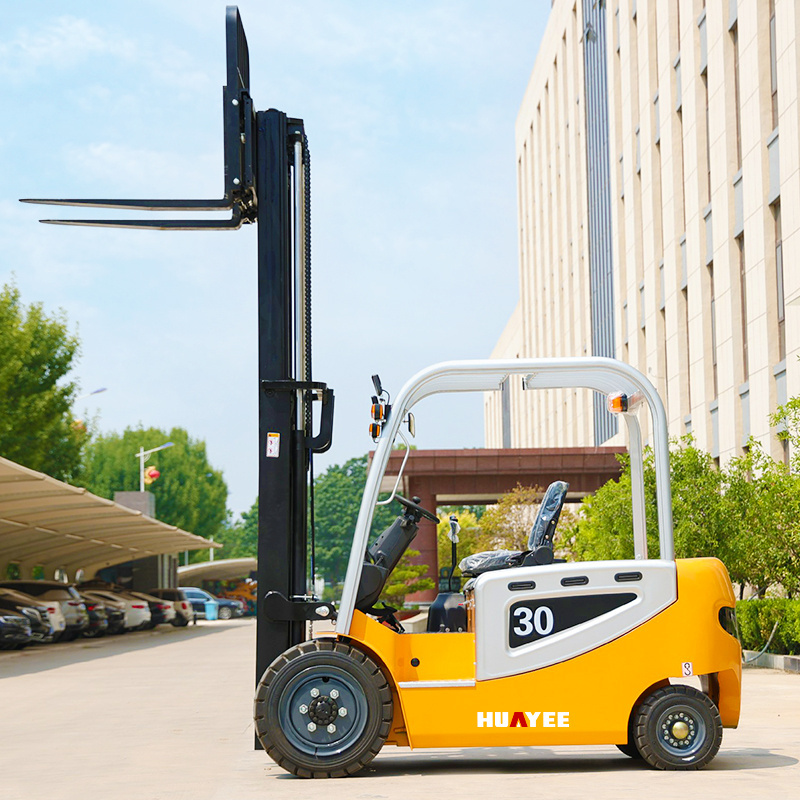 China Electric Forklift Supplier Free Shipping Portable Battery Forklifts Truck Fast Delivery Farm Use Mini New Forklift Price