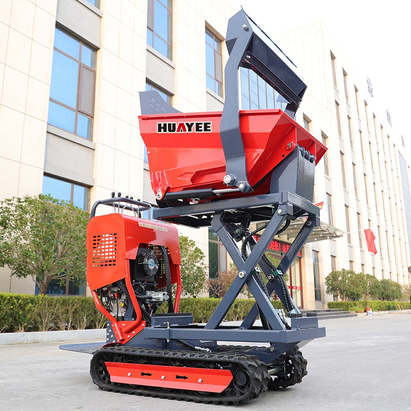 500kg Mini Dump Truck With Swivel Lift Is Popular In Eu Market And Got Ce Certification Mini Dumper Factory