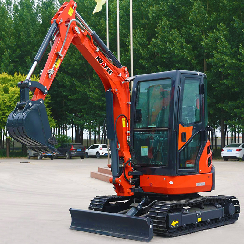 CE EPA Mini Digger 3500kg Mini Excavator 1 Ton 2 Ton 3 Ton For Sale With Attachment Multifunctional Mini Excavator Bagger Prices