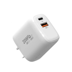 Beauty Look Hot Selling USB 3.0 Type C Quick Charge QC 3.0 4.0 Power Delivery PD 20W Fast Charging Wall Charger for iPhone 15