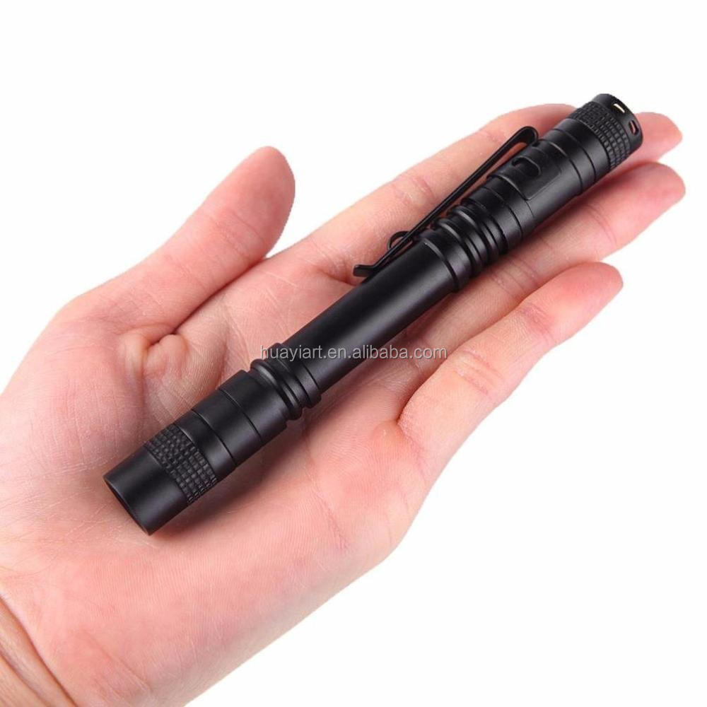 Mini LED Tactical Flashlight Pocket Torch Light 120LM Doctor Pen Flashlight