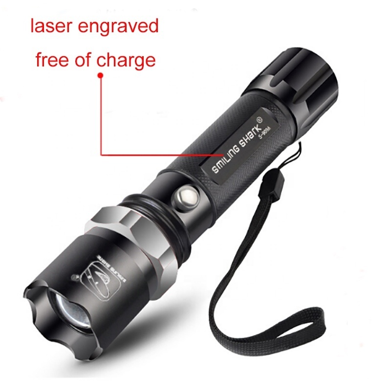 Yaoming wholesale extreme bright micro men led torch flashlight 2km small strong battery charger reflector led part