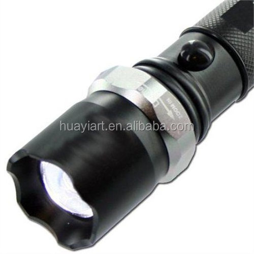 factory direct Tactical super bright Flashlight 800 Lumens LED torch light