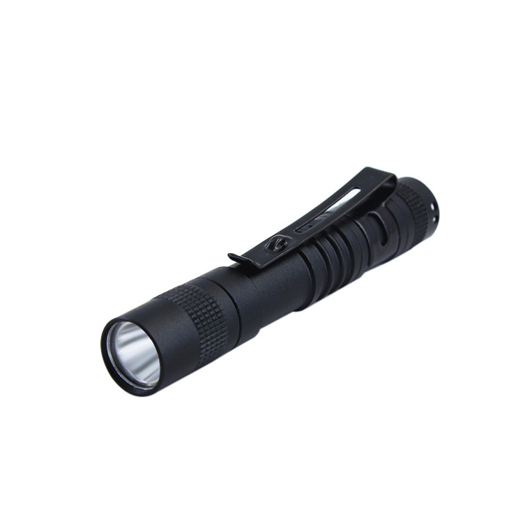 Mini Pen light XPE 1*AAA Emergency Portable Hunting Camping Tactical Led Flashlight Aluminum Pen Flashlight