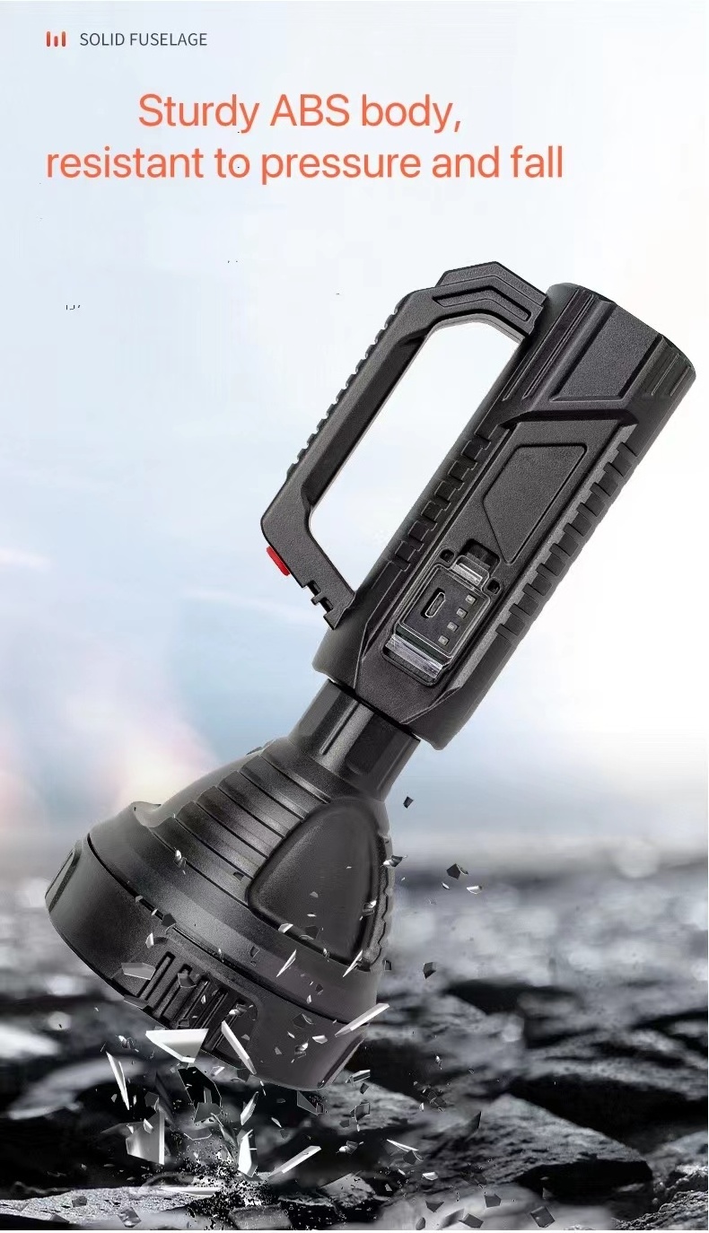 Professional Battery Operated Projector Portable Handheld Led Searchlight waterproof searchlight