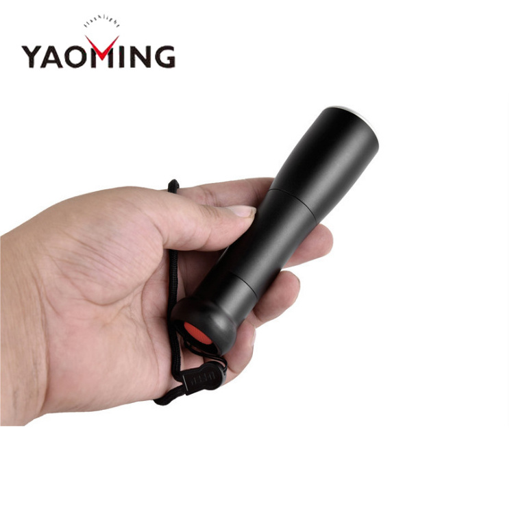 YAOMING XML-T6 LED Flashlight Mini Baseball Bat Rechargeable Handy Flashlight Focus tactical Torch