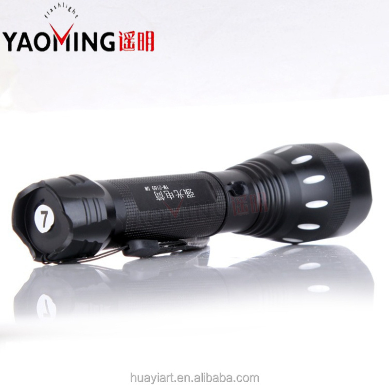 Rohs Rechargeable High Beam Highlight XML-T6 Toshiba Torchlight Tactical Flashlight 10000 lumens With Custom Logo