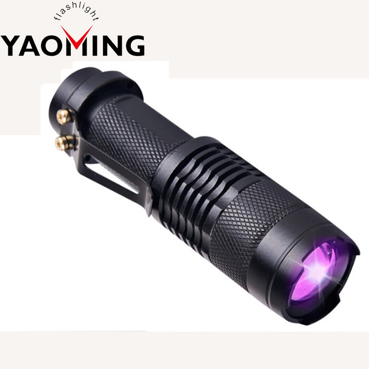 395nm Purple Violet Light UV Black Light Torch Led UV Flashlight