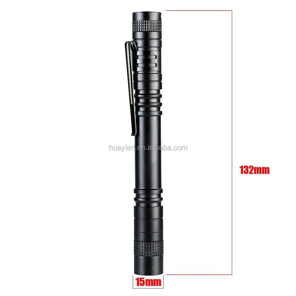 Mini LED Tactical Flashlight Pocket Torch Light 120LM Doctor Pen Flashlight