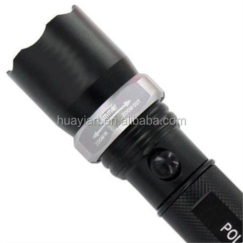 factory direct Tactical super bright Flashlight 800 Lumens LED torch light