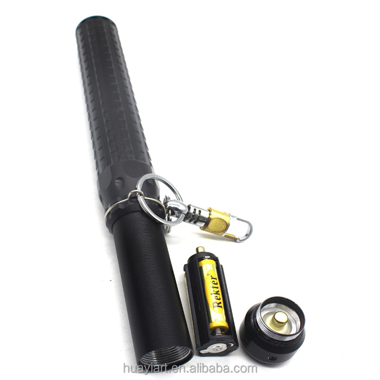 police bat flashlight self defense LED flashlight