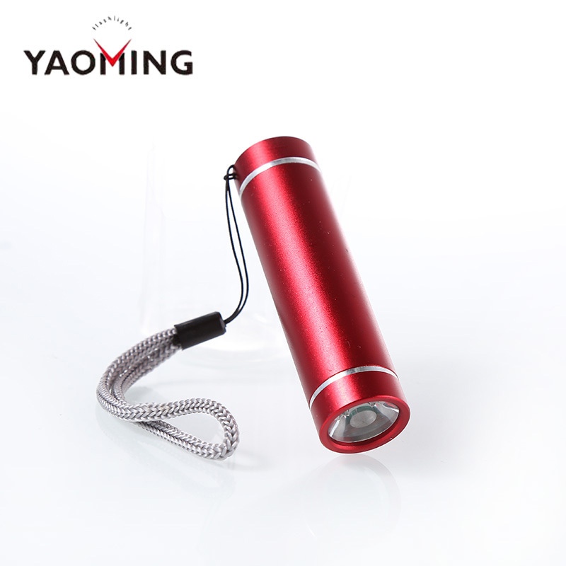 3*AAA Professional YAOMING Mini Pocket Kids Torch Light Led Flashlight Battery Torch Promotional OEM