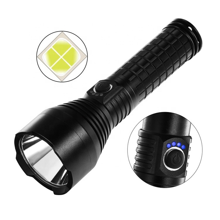 15W XHP50 Led Flashlight Actual 1500 Lumen Long Distance Powerful Hunting Aluminum Torch USB Rechargeable Flashlight