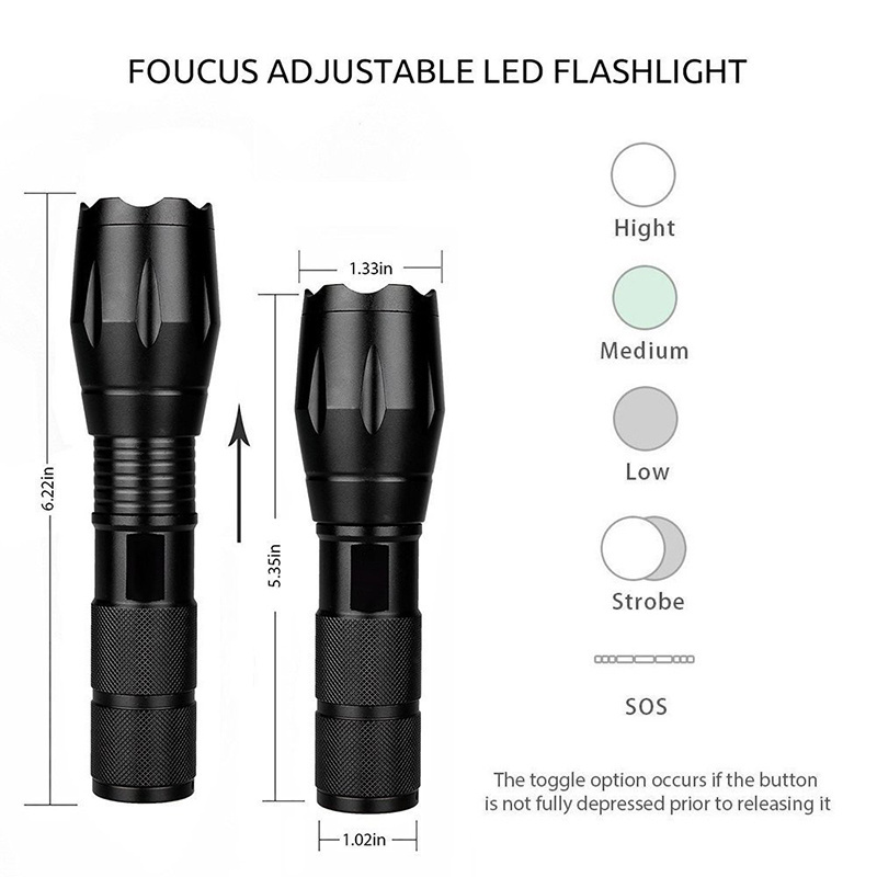 Tactical XML T6 long beam distance 1000 lumen bike flashlight G700 with rechargeable 18650 battery