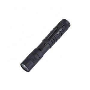 Mini Pen light XPE 1*AAA Emergency Portable Hunting Camping Tactical Led Flashlight Aluminum Pen Flashlight