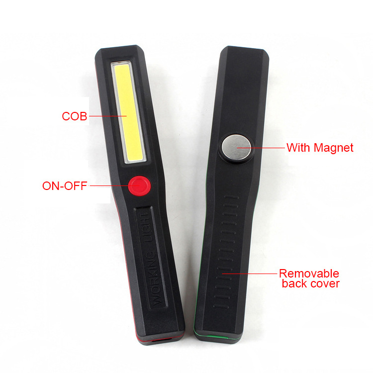 COB LED Working Light car Maintenance Handheld Portable Working Lamp With Magnet Multifunctional Flashlight