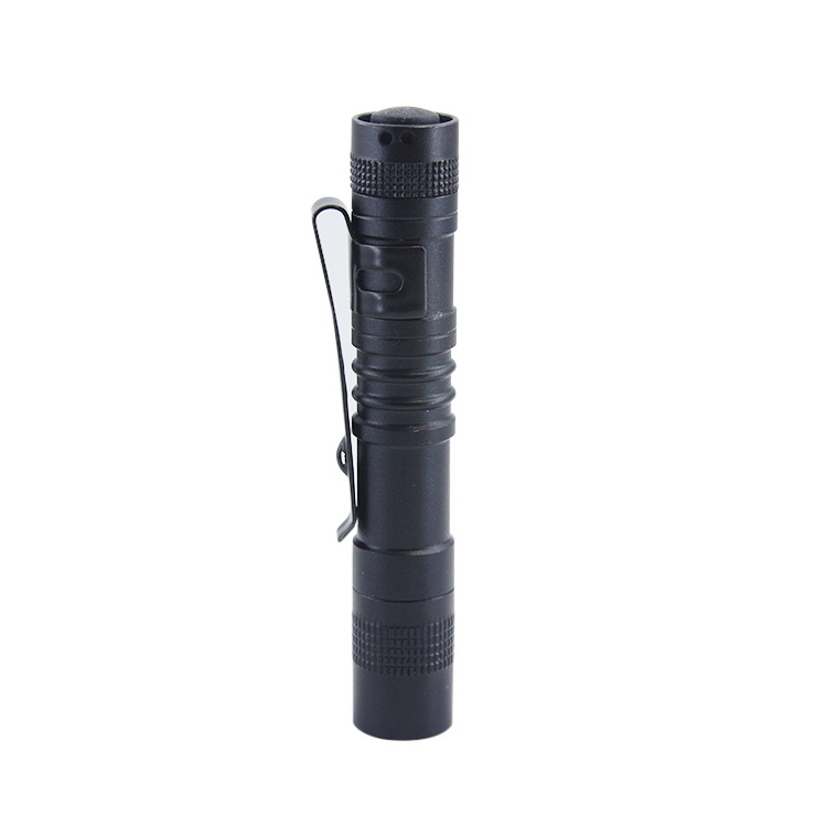 Mini Pen light XPE 1*AAA Emergency Portable Hunting Camping Tactical Led Flashlight Aluminum Pen Flashlight