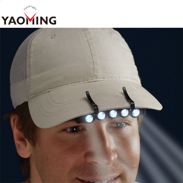 LED Cap Hat Head Light Lamp Torch HeadLamp Flashlight for Outdoor Hiking Hunting Fishing Camping