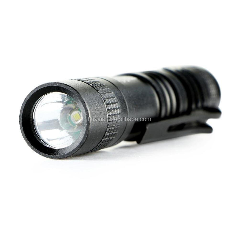 Mini LED Tactical Flashlight Pocket Torch Light 120LM Doctor Pen Flashlight