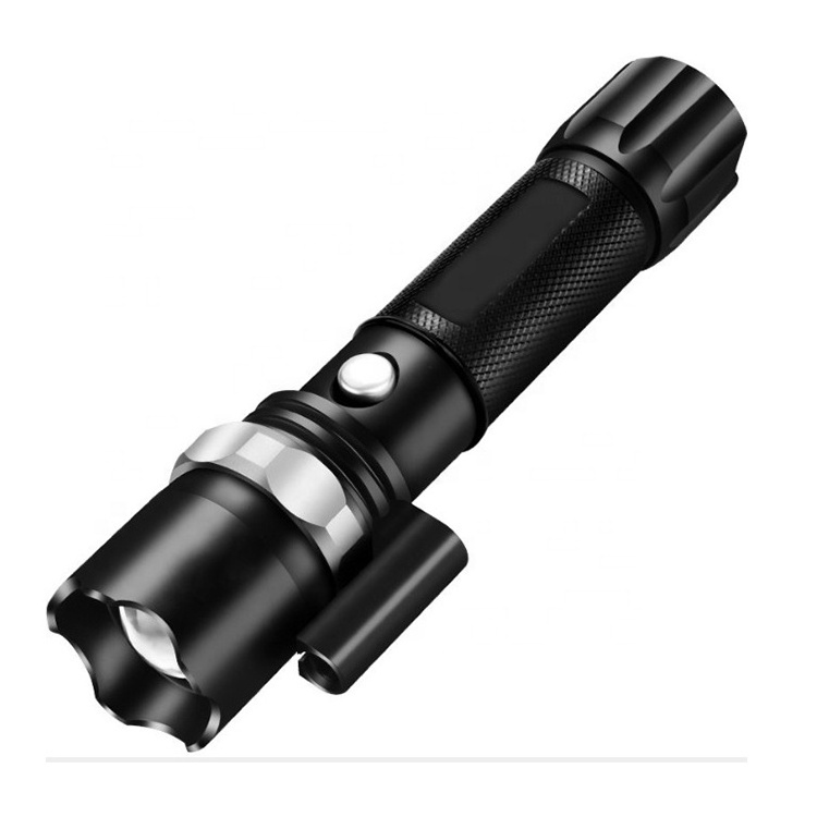 Brand new super bright powerful high lumen red laser zoomable rechargeable tactical flashlight torch