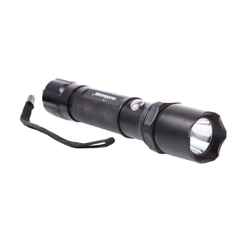 Hot selling security  led flashlight charging light Baseball bat flashlight 18650 rechargeable Torch