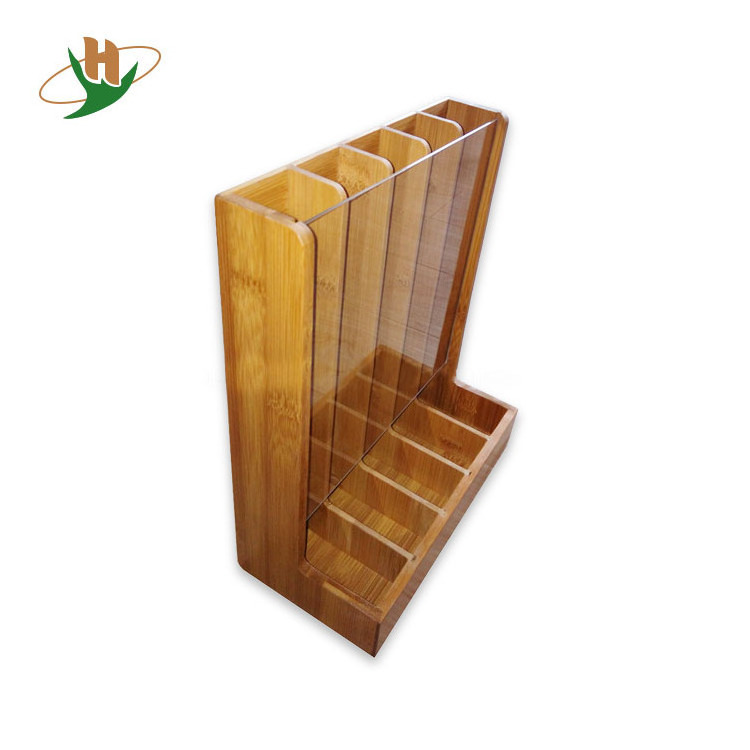 Bamboo Nespresso Coffee Pods Holder