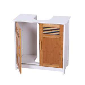 Stylish Bathroom Sink Cabinet Wooden Under Sink Storage Cabinet with Doors Vanity Cabinets Bathroom Furniture