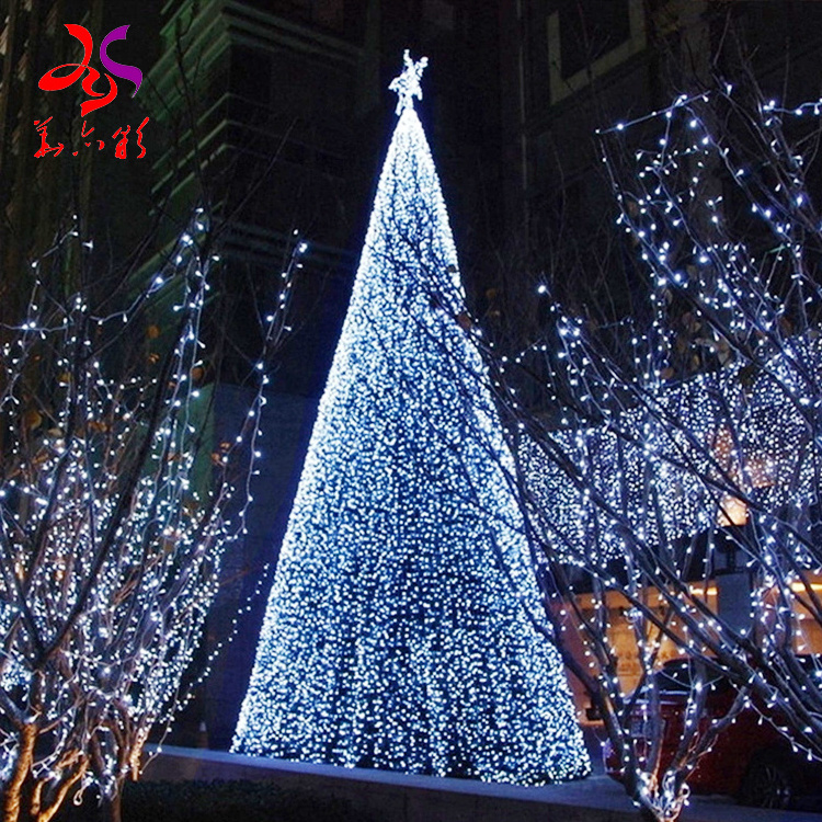 Christmas tree lighting ceremonies Giant Christmas Tree Decoration Light Outdoor Shopping Mall Ornament Festival Lighting