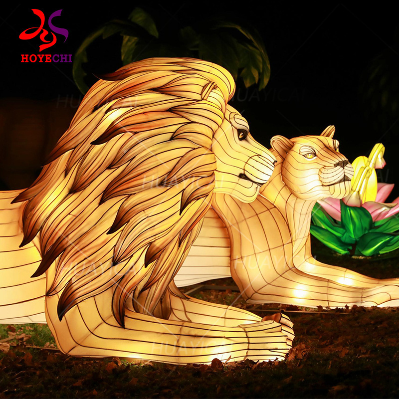 Customized size Festival lantern OEM/ODM Chinese silk lanterns animal lantern