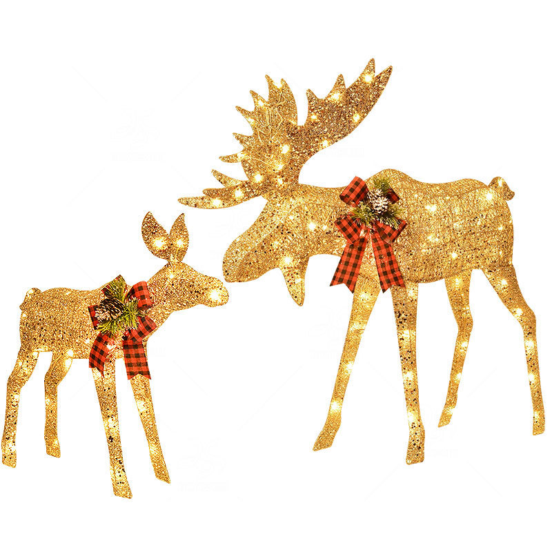 Factory reindeer christmas decoration outdoor Christmas reindeer light