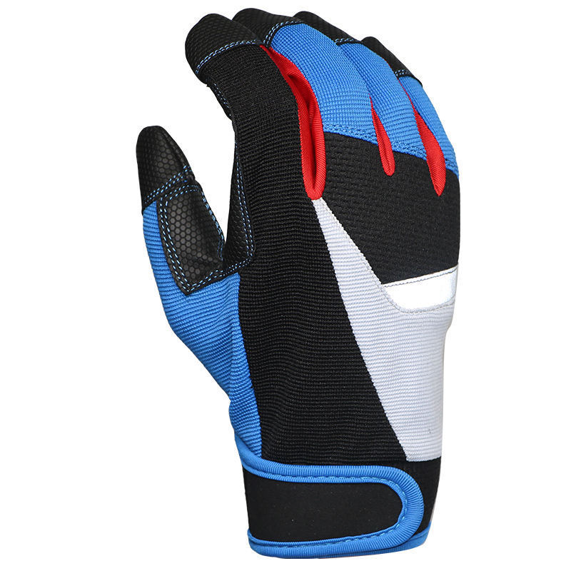 Windproof anti slip synthetic leather bike cycling motorcycle gloves guantes ciclismo touch screen mechanical gloves