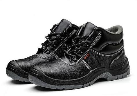 Wholesale Cheap Price Men Work Safety Shoes Boots with Steel Toe and Steel Plate