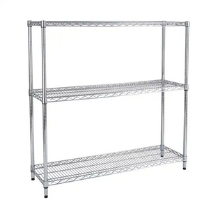 OEM Multifunctional Stainless Steel Metal Wire Shelf Household Storage Holders & Racks metal wire shelf