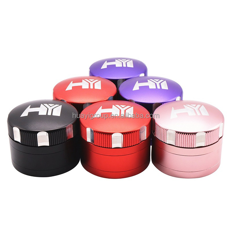 Bulk Grinders Laser Engraving 3 Inch Herb Spice Metal Herb Grinder