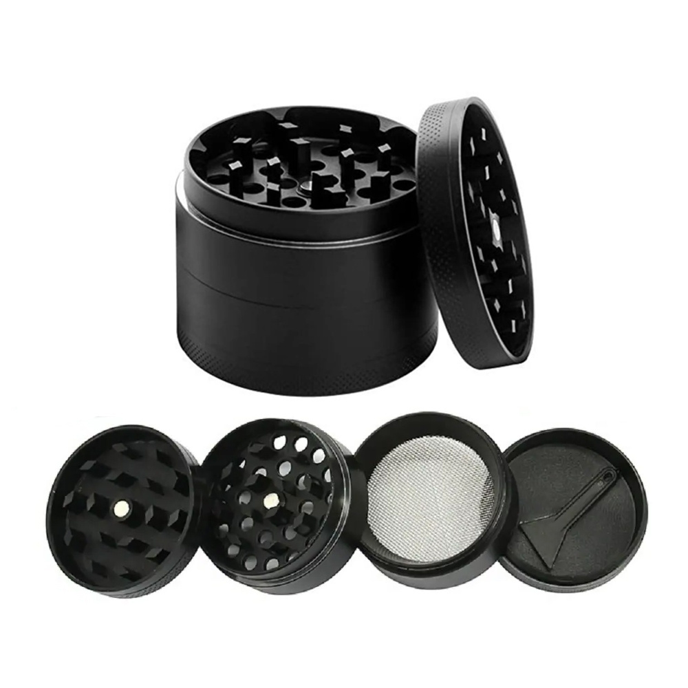 Grinder Matt Herb Gold 75mm or 50mm Aluminum Herb Grinders