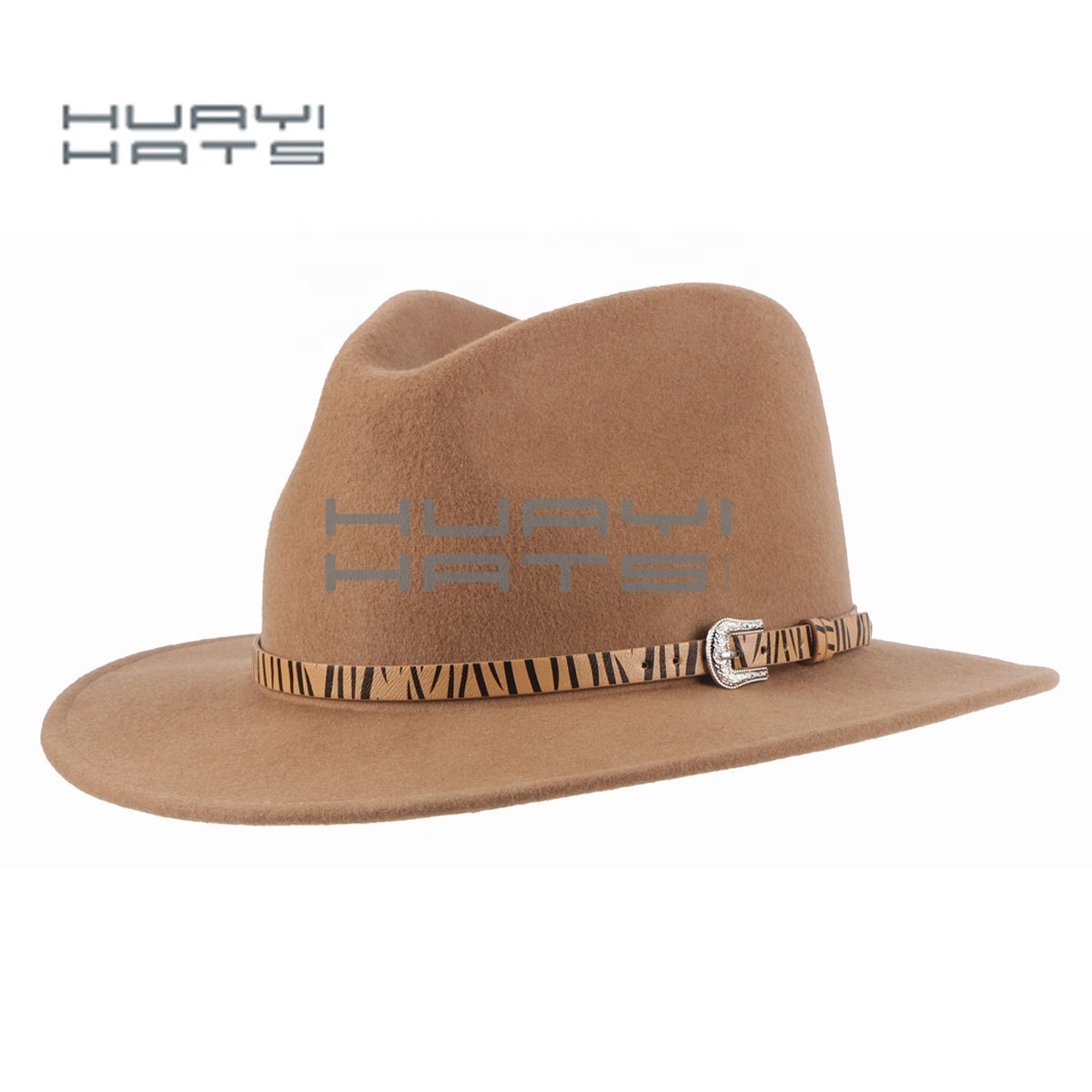 HUAYI  HATS fashion super March spring white soft womens fedora hat