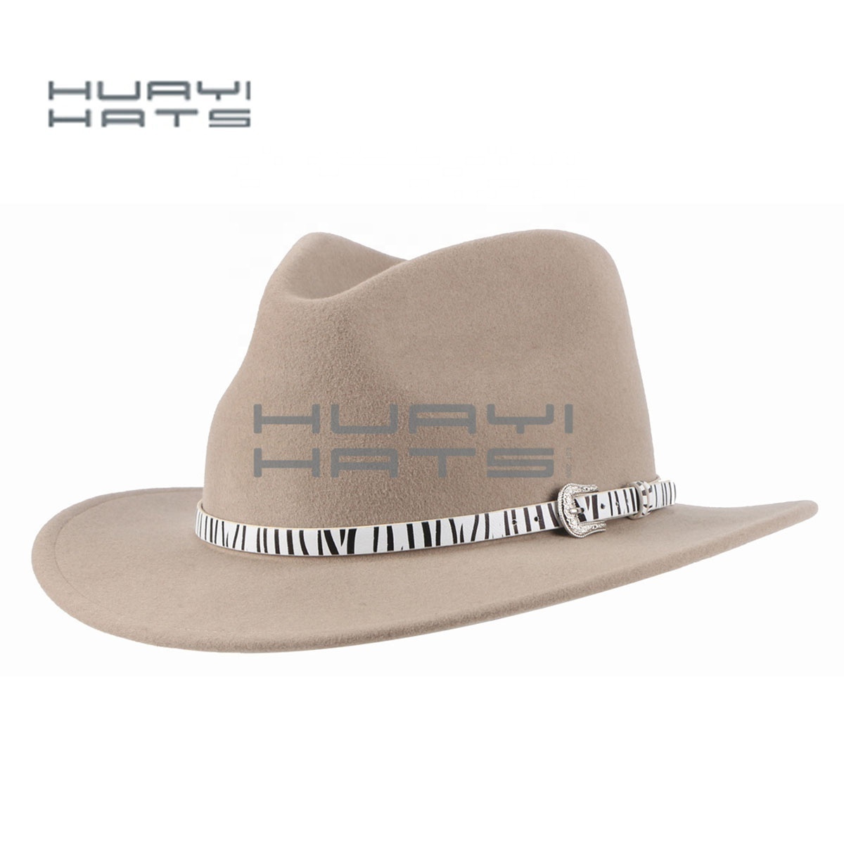 HUAYI  HATS fashion super March spring white soft womens fedora hat