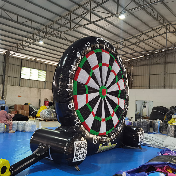 Outdoor Sport Games Football Darts Inflatable Golf Dart Boards Inflatable Dart Ball Board For Sport