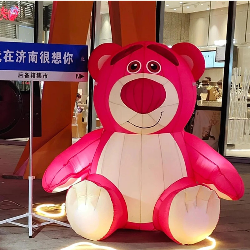 Customized Inflatables Giant Inflatable Sheep Cartoon Character Balloon For Advertising Events Decoration