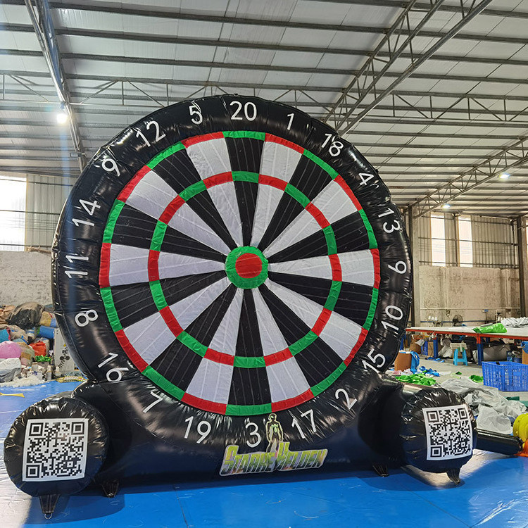 Outdoor Sport Games Football Darts Inflatable Golf Dart Boards Inflatable Dart Ball Board For Sport