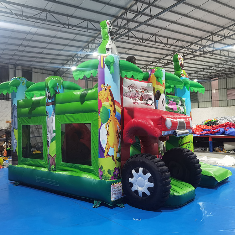 Moonwalk Commercial Inflatable Monster Truck monster bouncer inflatable bouncer fire truck