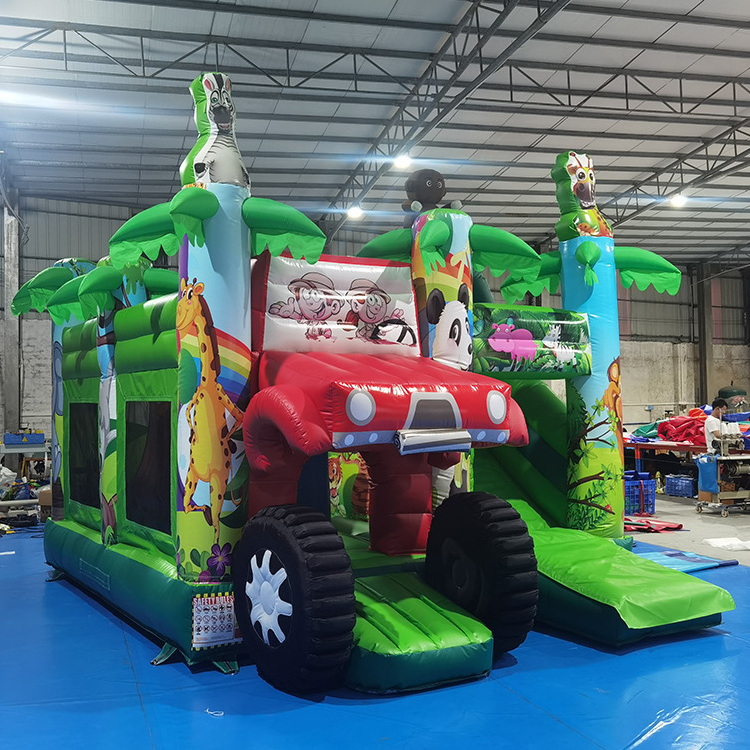 Moonwalk Commercial Inflatable Monster Truck monster bouncer inflatable bouncer fire truck